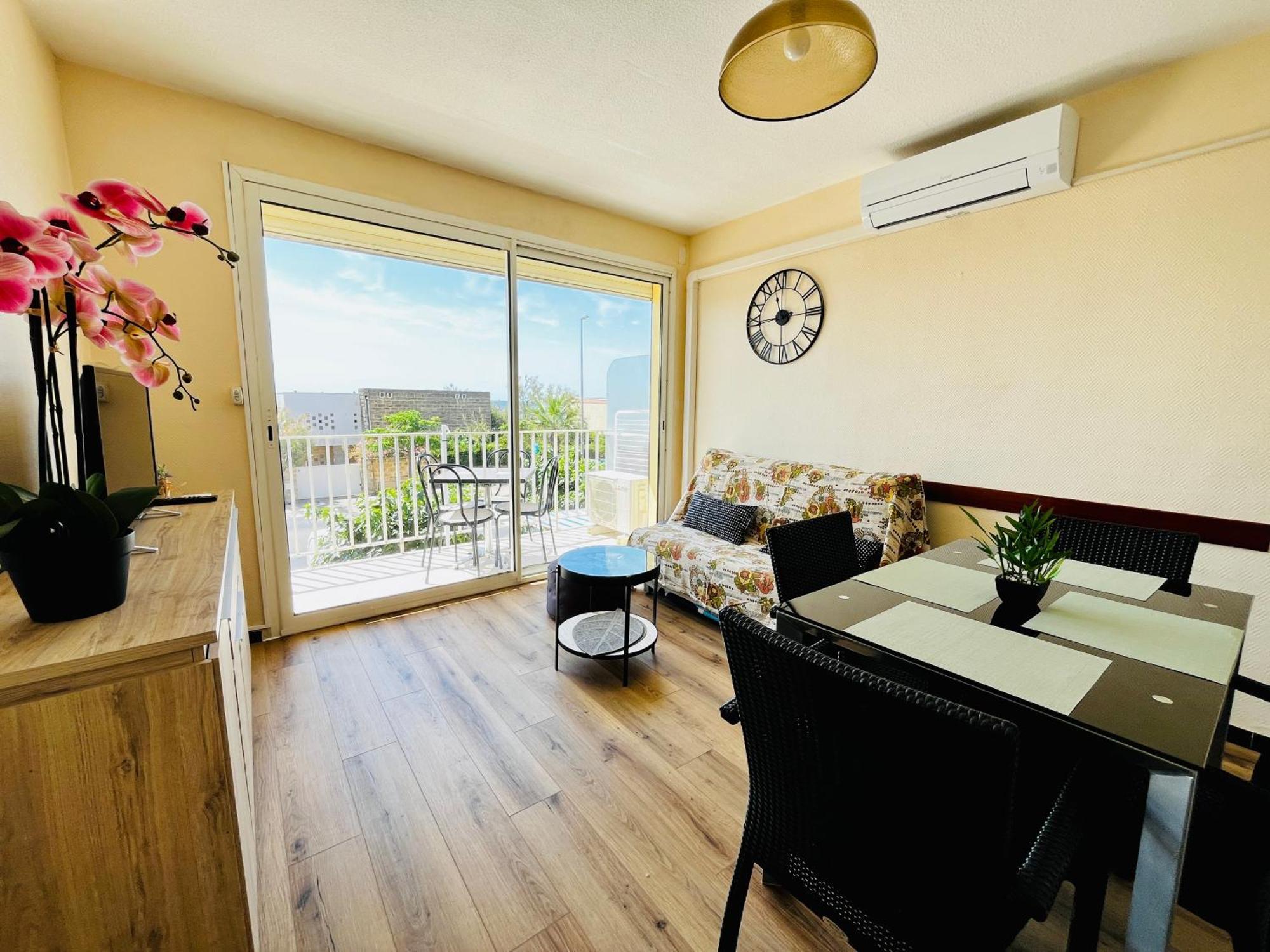 Les Sables De Palavas - T2 A 50M De La Plage - Clim, Wifi 外观 照片