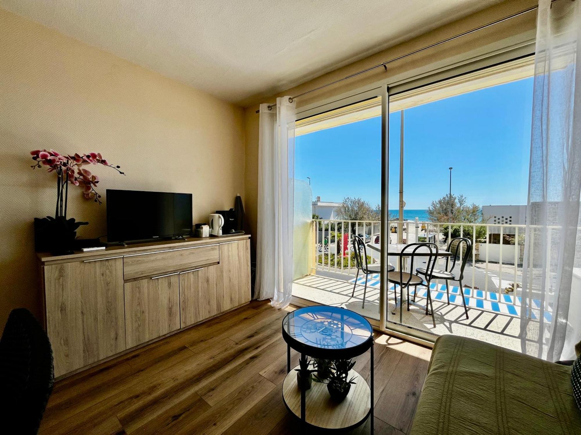 Les Sables De Palavas - T2 A 50M De La Plage - Clim, Wifi 外观 照片